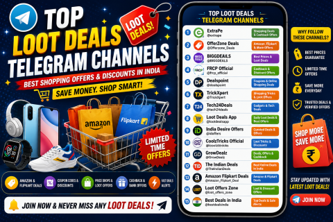 Top Loot Deals Telegram Channels in India
